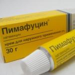 Pamukçuk ve stomatitli çocuklar için Pimafucin