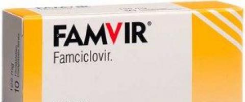 What is the difference between Famvir and Acyclovir - the composition and characteristics of drugs Contraindications for the use of Famvir